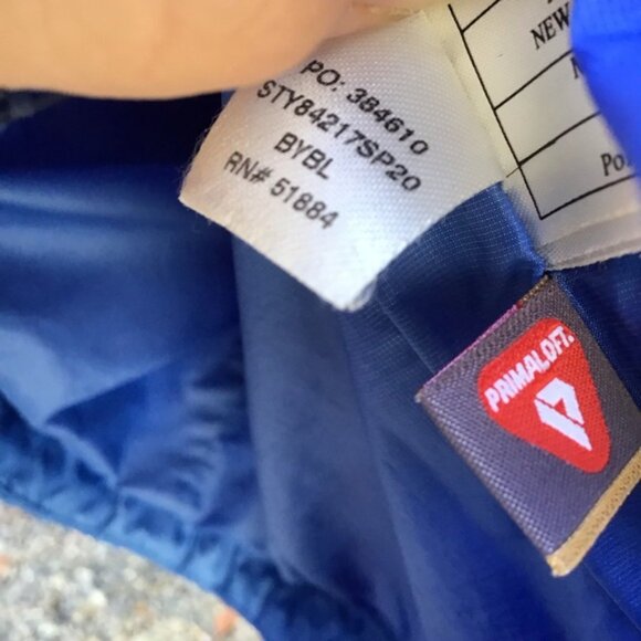 Patagonia nano puff jacket women’s small blue full zip quilted puffer - Picture 7 of 9